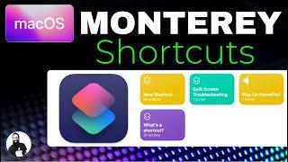 Siri Shortcuts on macOS Monterey