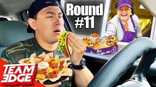 Drive-Thru Merry Go Round Challenge *extreme eating*