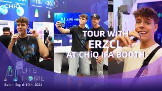 CHiQ Global  Tour with Erzcl at CHiQ IFA Booth