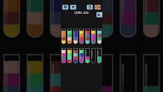 Water Color Sort Level 520 Walkthrough Solution iOSAndroid