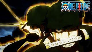 Zoros Nine-Sword Style vs Kaido  One Piece