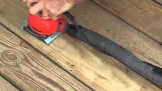 FS500 Sander in Action