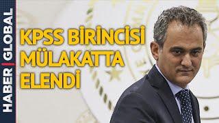 KPSS Birincisi Mülakatta Elendi MEB Bakanı Özer Kekeme İseniz nasıl öğretmenlik yapacaksınız?