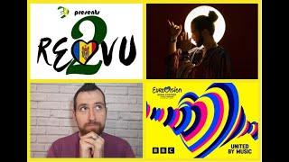 #REVU2​​ Eurovision Ireland reacts to Moldova 2023 - Pasha Parfeni - Soarele și Luna