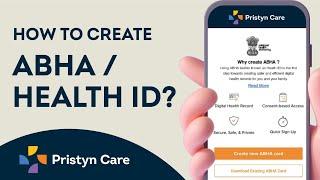 Create Your ABHA  Ayushman Bharat Health Account