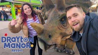 Drayton Manor -  Dinosaur Breakout event & park updates - Feb 2023