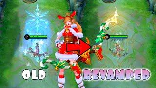 Miya Revamped Christmas Carnival VS OLD Skill Effects  MLBB