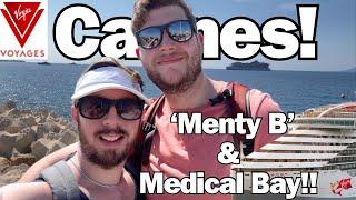 Menty B In CANNES Medical Bay & Gunbae Dining  VIRGIN VOYAGES Scarlet Lady Cruise Vlog