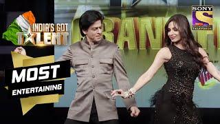 SRK & Malaika Recreate The Magic Of Chaiyya Chaiyya Indias Got Talent Season 5Most Entertaining