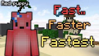 fast.. faster.. fastest hypixel bedwars