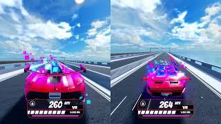 Javelin VS Concept On Drag Race Track  Roblox Jailbreak