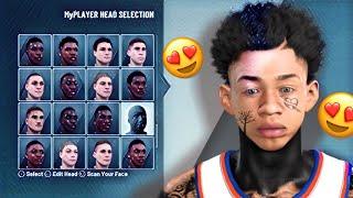 BEST DRIPPY FACE CREATION  TUTORIAL in NBA 2K21 LOOK LIKE A DEMI GOD 