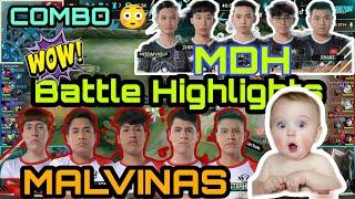 Battle Highlights Malvinas Gaming Vs MDH Esports #MDHEsports #malvinasgaming  #m4worldchampionship