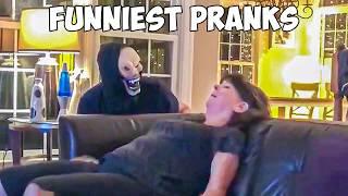 *1 Hour+* Try Not To Laugh Challenge Funny Pranks Videos and Scare Cam Fails 2024