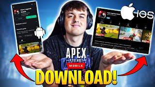 *IOS & ANDROID* HOW to DOWNLOAD and PLAY APEX LEGENDS MOBILE Confirmed