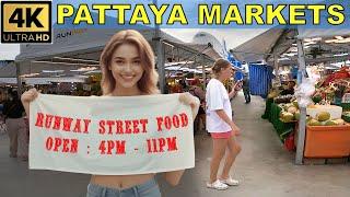 Pattaya Markets   Runway Street Food Renewed   September 2024 Thailand