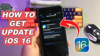 How to Get Software Update iOS 16 on iPhone All iPhone 6s 7 7+