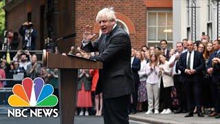U.K.s Boris Johnson Makes Farewell Speech As Liz Truss Succeeds Him As Prime Minister