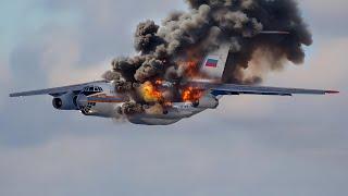 Todays Tragedy Russian IL-76 Airplane Pilot Makes Big Mistake While Crossing NATO Territory