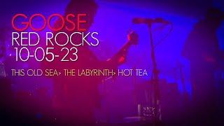 Goose - This Old Sea → The Labyrinth → Hot Tea - 10523 - Red Rocks Morrison Colorado