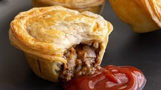 How to Make Aussie Beef Party Pies Mini Meat Pies - Easy Party Food