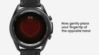Galaxy Watch3 Tracking ECG and blood oxygen  Samsung