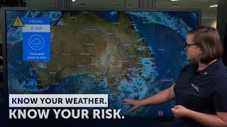 Severe Weather Update Severe thunderstorm outbreak for Eastern Australia on Good Friday