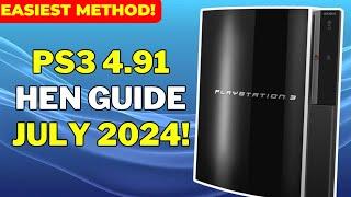 How To Jailbreak ANY PS3 on 4.91 or Lower JULY UPDATED METHOD