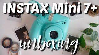 Fujifilm Instax Mini 7+ Unboxing Set Up and First Shots