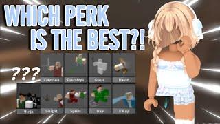 WHICH MM2 PERK IS THE BEST?