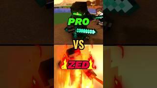 Pro VS Zed Skill comparison Pro Life #minecraft #minecraftanimation #shorts #viral