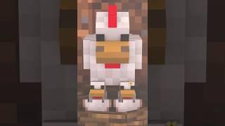How chicken hatch eggs - Minecraft Animation #shorts