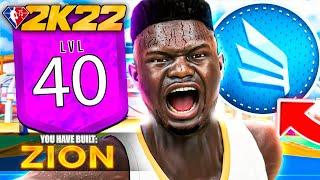 BEST ZION WILLIAMSON BUILD 2K22 CURRENT GEN 