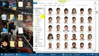 Pes 2017 How to Make Minifaces - Tutorial