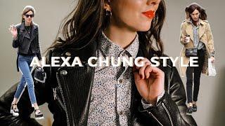 ALEXA CHUNG STYLE MUSE SERIES  re-creating outfits of style icons using my own wardrobe