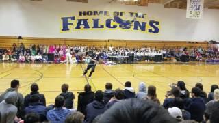 Kung fu wushu foothill high school demonstration.