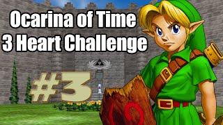 Sneaking into Hyrule Castle  Princess Zelda  Ocarina of Time Three Heart Challenge