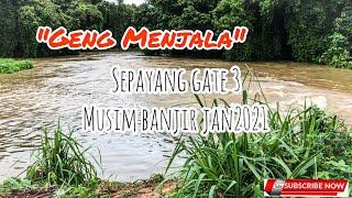 Menjala ikan Sepayang Gate 3  musim banjir   Vlog#17