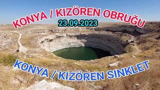 KONYA  KIZÖREN OBRUĞU  KONYA  KIZÖREN SINKLET  #caravanlife #konya #karavan #campervan #trips