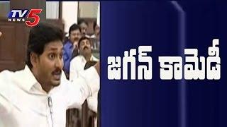 YS Jagan Funny Speech  AP Special Status  AP Assembly Sessions  TV5 News