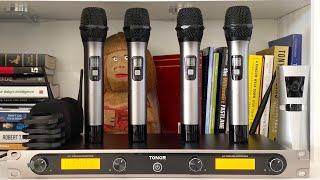 Tonor TW-820 Plus Owner Review - 4 Wireless Microphone System