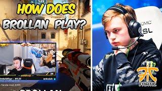 PRO PLAYERS REACTION TO BROLLAN PLAYS BEST OF BROLLAN CSGO Twitch Moments