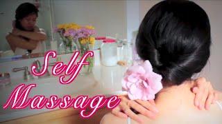 ASMR ‍️Self Massage - Neck and Shoulders Self Care