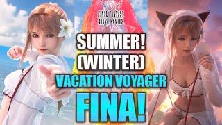 How to Use Vacation Voyager Fina  Final Fantasy Brave Exvius - Unit Reviews Guides and Rotations
