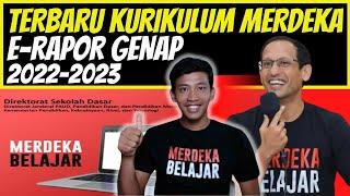 cara update erapor semester genap 2023 - erapor KURIKULUM MERDEKA semester genap 20222023