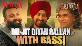 @AnubhavSinghBassi interviews Diljit Dosanjh and Imtiaz Ali Coachella Biopics and #Chamkila