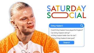 Erling Haaland Answers the Webs Most Searched Questions About Him  Autocomplete Challenge