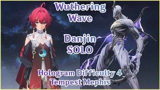 【UL32】S2 Danjin No Damage Taken Solo Diff 4 Hologram - Tempest Mephis