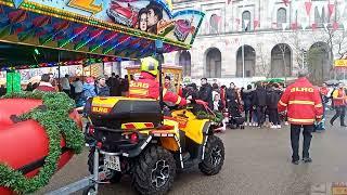 Quad + MZB DLRG Nürnberg beim Volksfesteinzug in Nürnberg