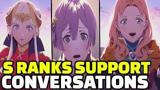 All Male Byleth S Rank Support Conversation All S Rank Support Cutscene  Fire Emblem Three Houses
